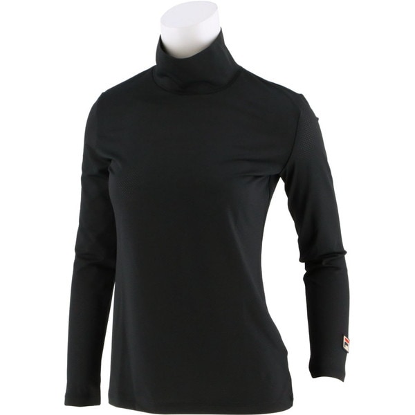FILA フィラ ウィメンズ Wメッシュハイネックロングスリーブシャツ テニス Tシャツ VL8032-08 レディース