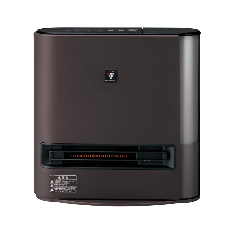 シャープ 加湿 セラミックヒーター HX-SK12-T 足元ロング温風 プラズマクラスター フィルター自動洗浄 加湿量 650mL/h 日本製