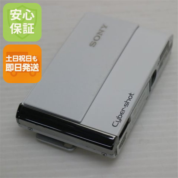 美品 Cyber-shot DSC-T70 ホワイト SONY デジカメ 64