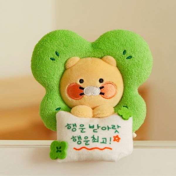 Qoo10] カカオフレンズ 今日の妖精 モニター ぬいぐるみ 幸運の