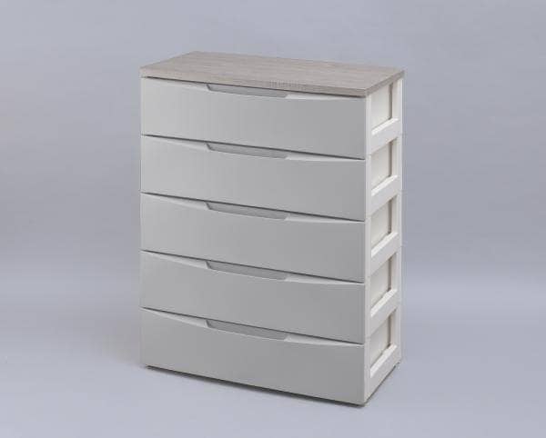 アイリスオーヤマ デザインウッドトップチェスト DW-725