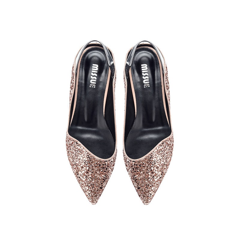 キラキララブリースリングバッグシューズ[ピンクゴールド]