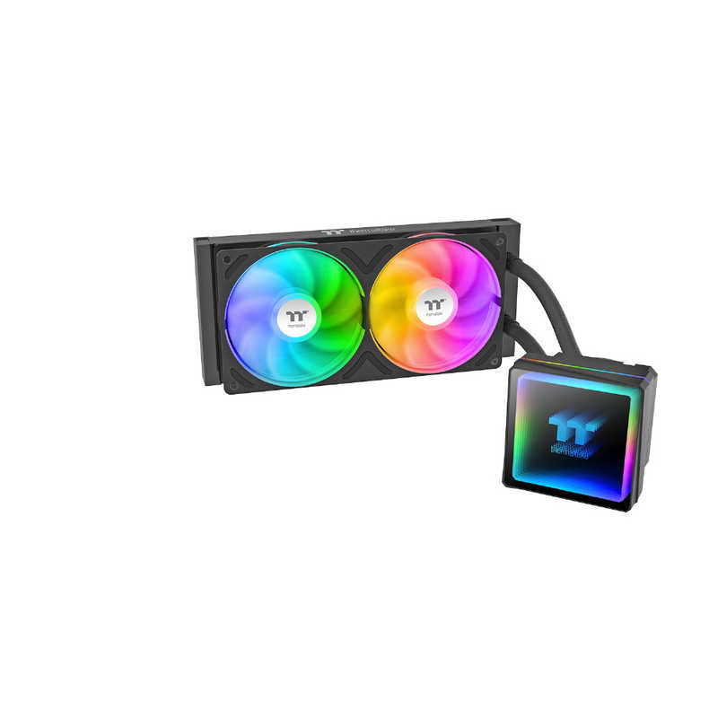 THERMALTAKE　TH240 V3 ARGB Sync Black All-In-One Liquid Cooler　CL-W465-PL12SW-A