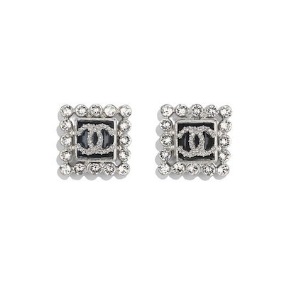 Qoo10] シャネル CHANEL ピアス シルバー : 腕時計・アクセサリー