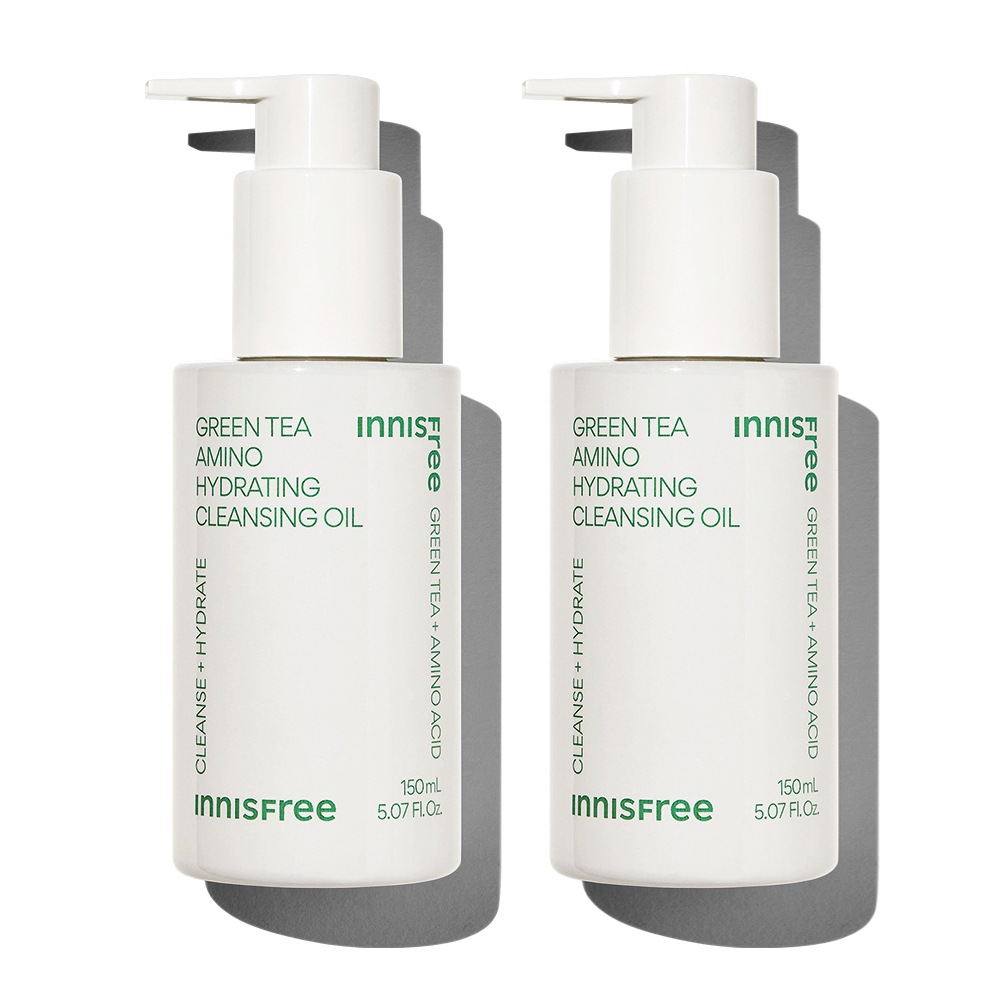 イニスフリーグリーンティー水分アミノクレンジングオイル150mL 2個