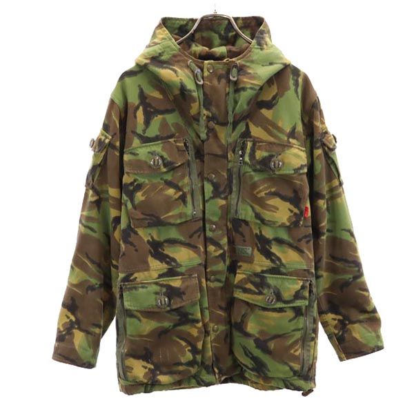 日本製 迷彩柄 ミリタリージャケット カーキ系 メンズ 10,701円
