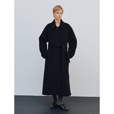 LENUEE カシミアマキシマックコート（ブラック） 56,376円