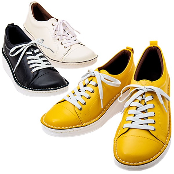 NICO NS 8480W レディース レザーシューズ 本革 日本製 柔らか天然皮革 幅広 軽量 厚底 シンプルデザイン おしゃれ カジュアル 低反発 ふかふかインソール 歩きやすい /MR 13,383円