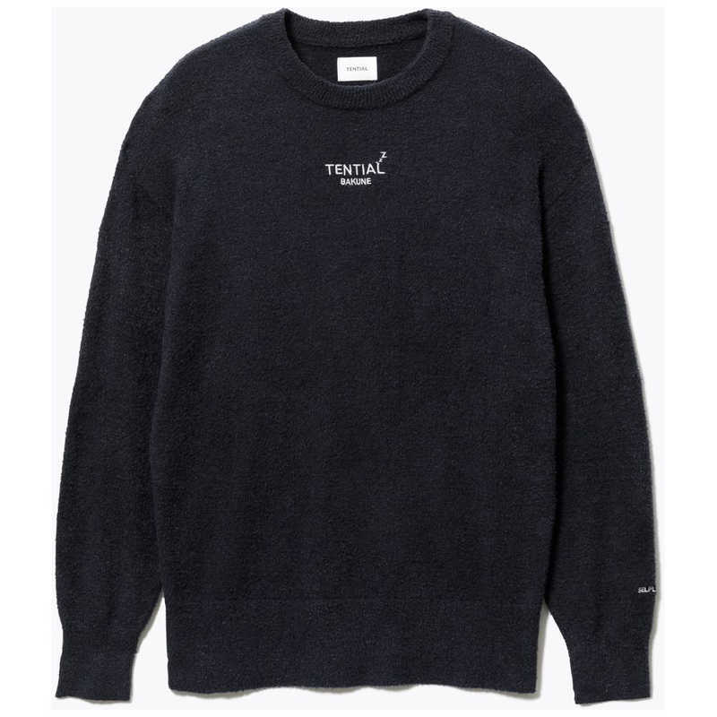 TENTIAL　BAKUNEソフトニットロングスリーブクルーネックネイビー(2XS-XS)　25FSBA046U00080079N