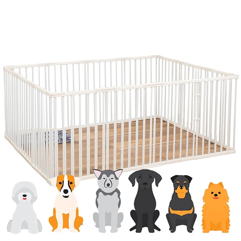 ペットサークル 犬サークル ケージ フェンス ペット柵 173x131x70cm 猫用 犬用 ドア付き 扉付き 折りたたみ メッシュ ケージ ペットゲージ ペット用サークル 小動物 屋外 室内用