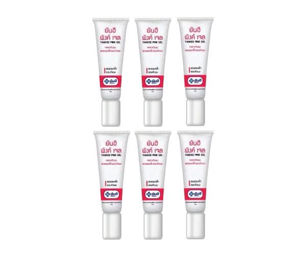 ヤンヒーピンクジェル 10g　6本セット 乳首・乳輪・デリケートゾーンのためのやさしいケアジェル
