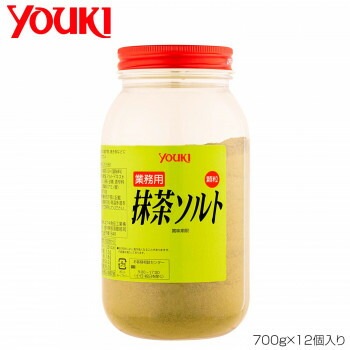YOUKI ユウキ食品 抹茶ソルト 700gx12個入り 213558