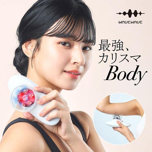 WAVEWAVE EMS Slim Esthe Plus ダイエット器具 脂肪 吸引 筋肉 顔 腹 腹部 腕 脚 二の腕 背中 腰 お尻 お腹 太もも ふくらはぎ 引き締め フェイスケア