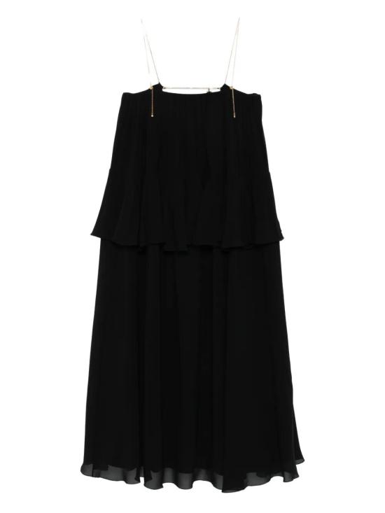 CHLOE Women Long Skirts CH26SRO03002 001 BLACK