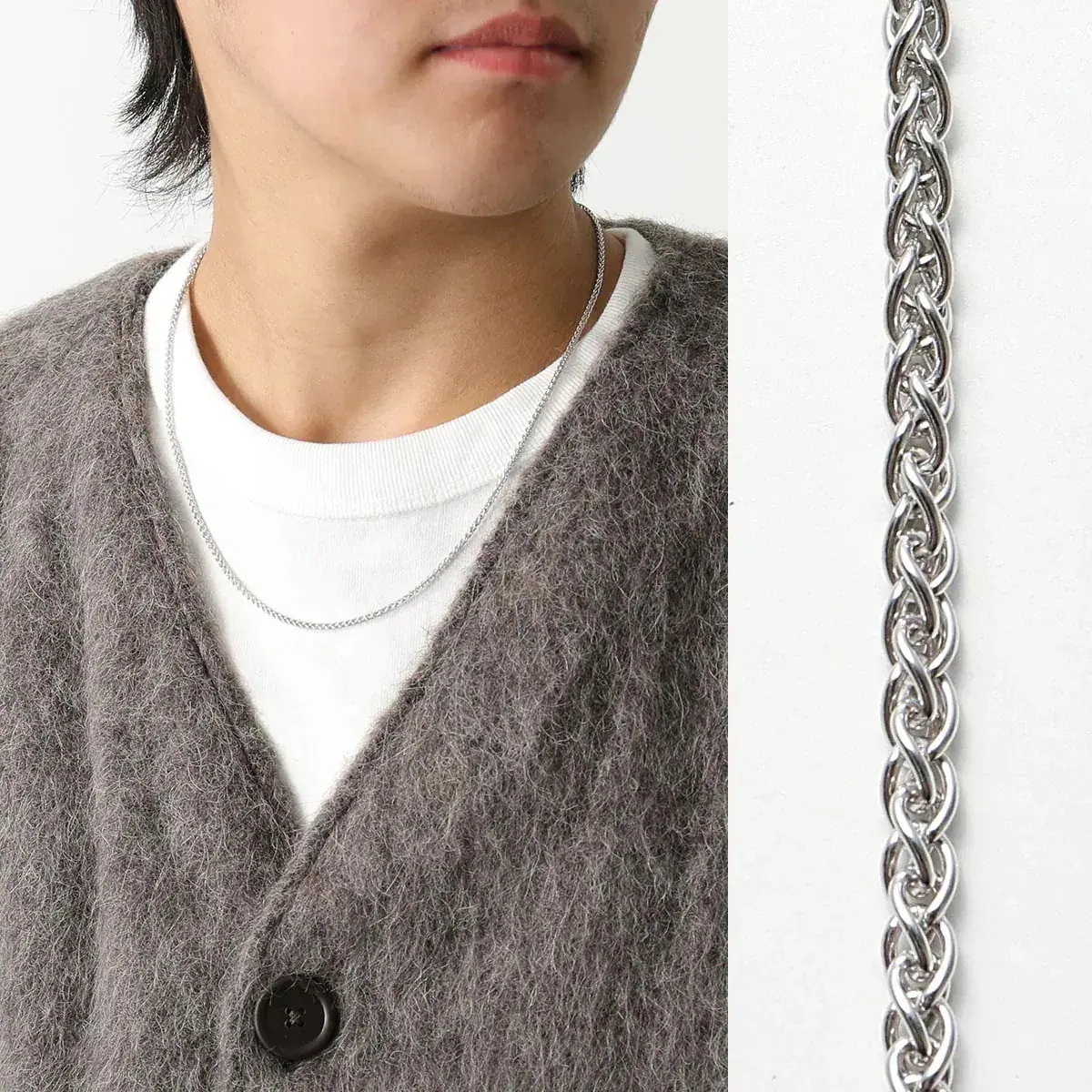 TOMWOOD トムウッド ネックレス Spike Chain 20.5inch スパイク チェーン 100993 NSG050NA01S925 メンズ アクセ