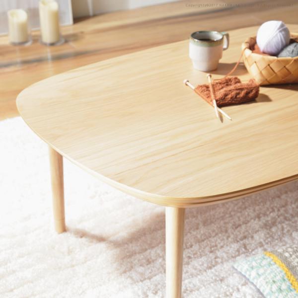 こたつテーブル 単品 コタツ 105×75cm 長方形 北欧 センターテーブル ローテーブル リビング 継ぎ脚 高さ 調整 変更 調整 シンプル おしゃれ コタツ布団別売り