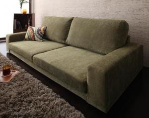 ローソファー 3人掛け おしゃれ カバーローソファ こたつソファ