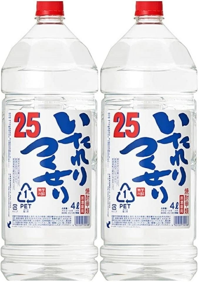 【送料無料】キング醸造 いたれりつくせり 25度 4000ml 4L2本【本州(一部地域を除く)は送料無料】