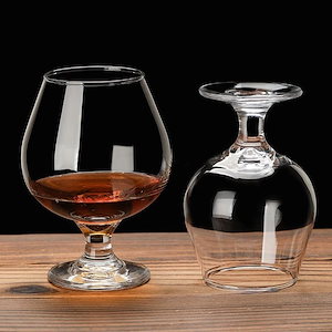 グラスウエスタンワイングラス透明グラスグラスショートレッドワイングラスVウイスキーグラスブランデーグ