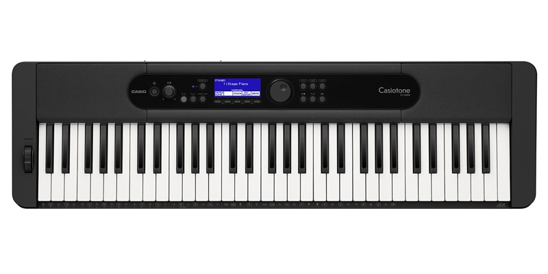 カシオ CT-S400 61鍵キーボード（ブラック） CTS400