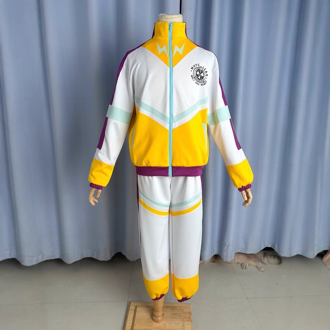 ハードコア一中コスプレ服負二十一組全員制服長ズボンミニスカートクラス服コスプレ二次元スーツ