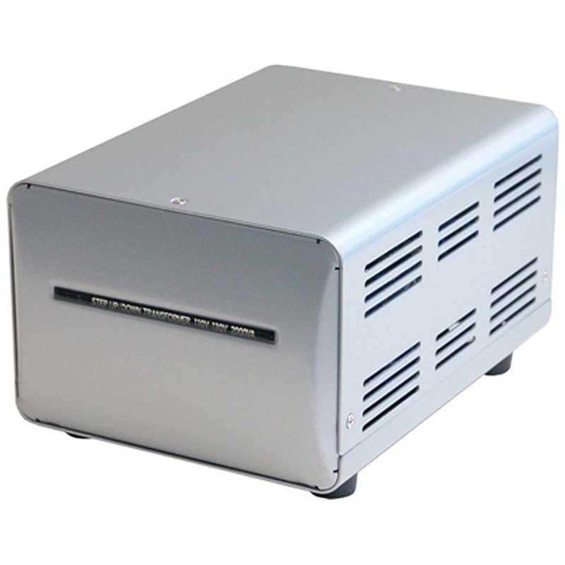 カシムラ　海外国内用型変圧器110-130V/2000VA　WT-2UJ