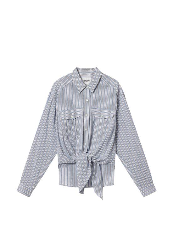 ISABEL MARANT ETOILE Women Shirts CH0131FF D1I04E 30BU Clear Blue