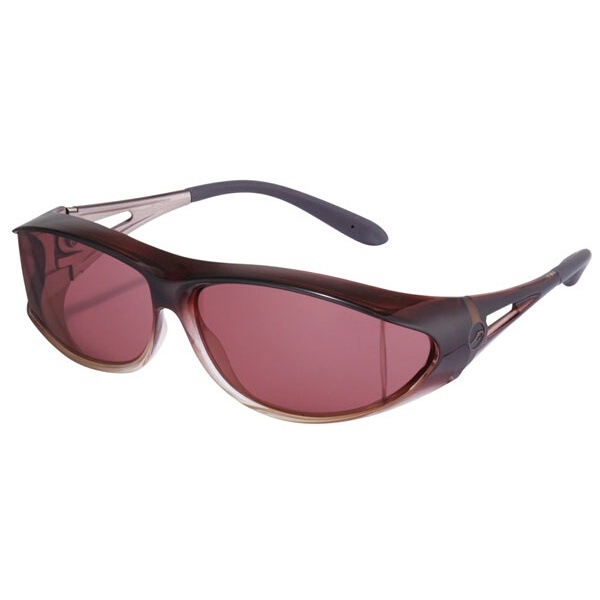 偏光オーバーグラス グラデーションブラウン×ローズ #SG-604P 5,348円