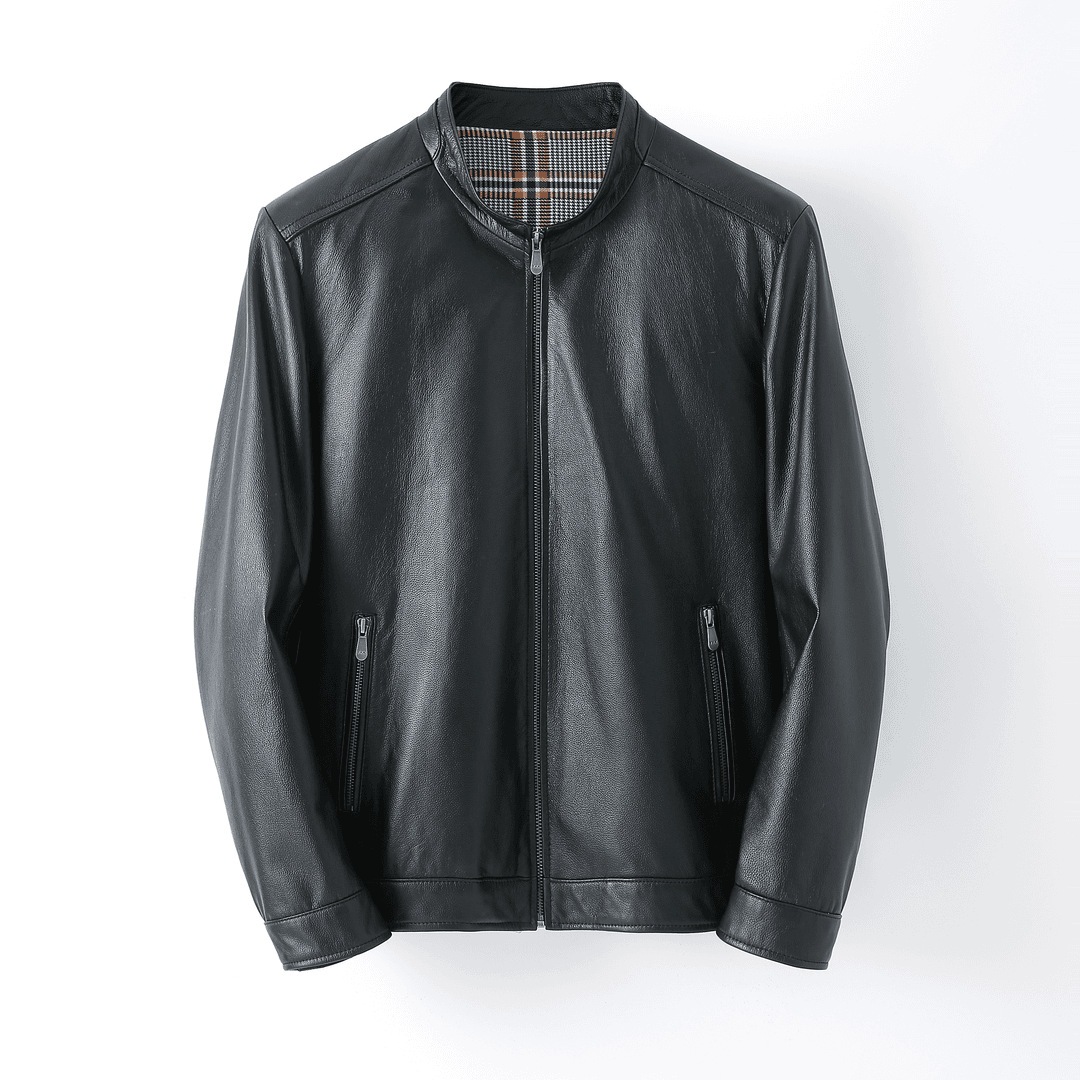レザージャケット メンズ シングルライダース 牛革 シングル バイカー バイク 革ジャン 皮ジャン ジャケット メンズ 春ファッション 本革 本皮 革 皮 ブラック