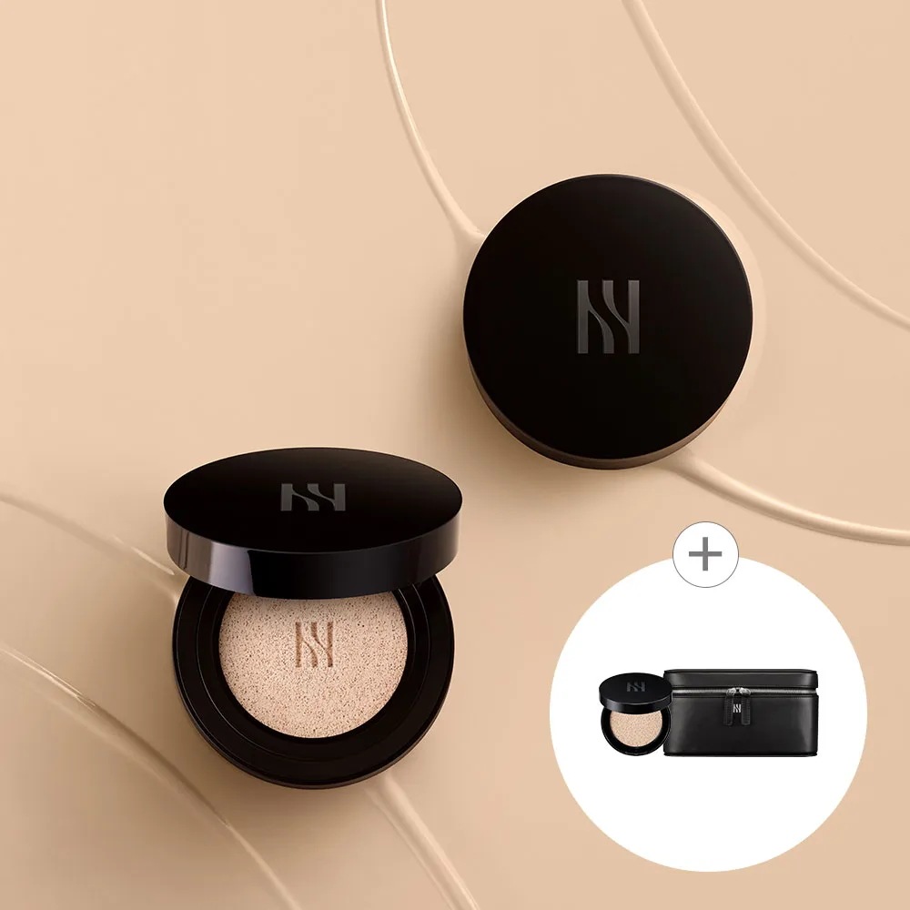 ブラック クッション ファンデーションデュオ SPF34/PA++ 15gx2(本品15g+詰め替え15g)