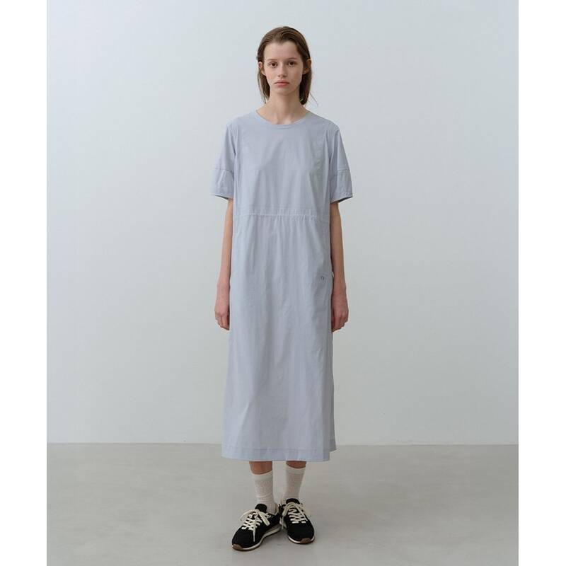 Nau W ネオクール ワンピース ライトブルー 550458