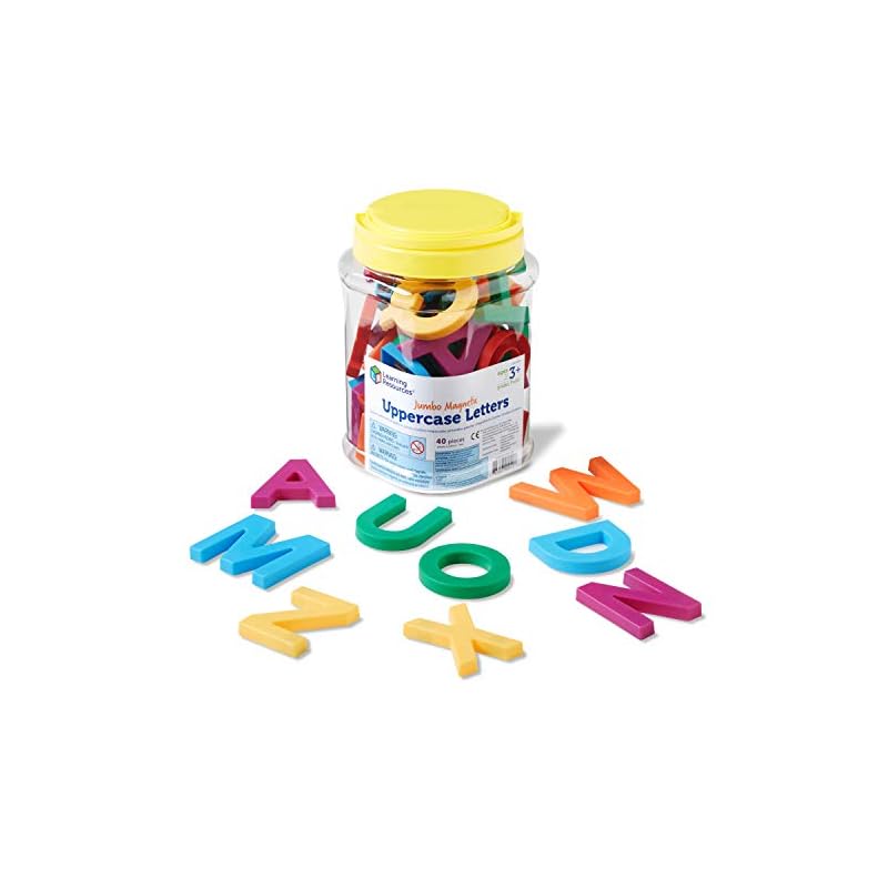 【3日以内発送】Jumbo Magnetic Uppercase Letters 【知育玩具 英語教材】 ジャンボマグネット アルファベット大文字 正規品