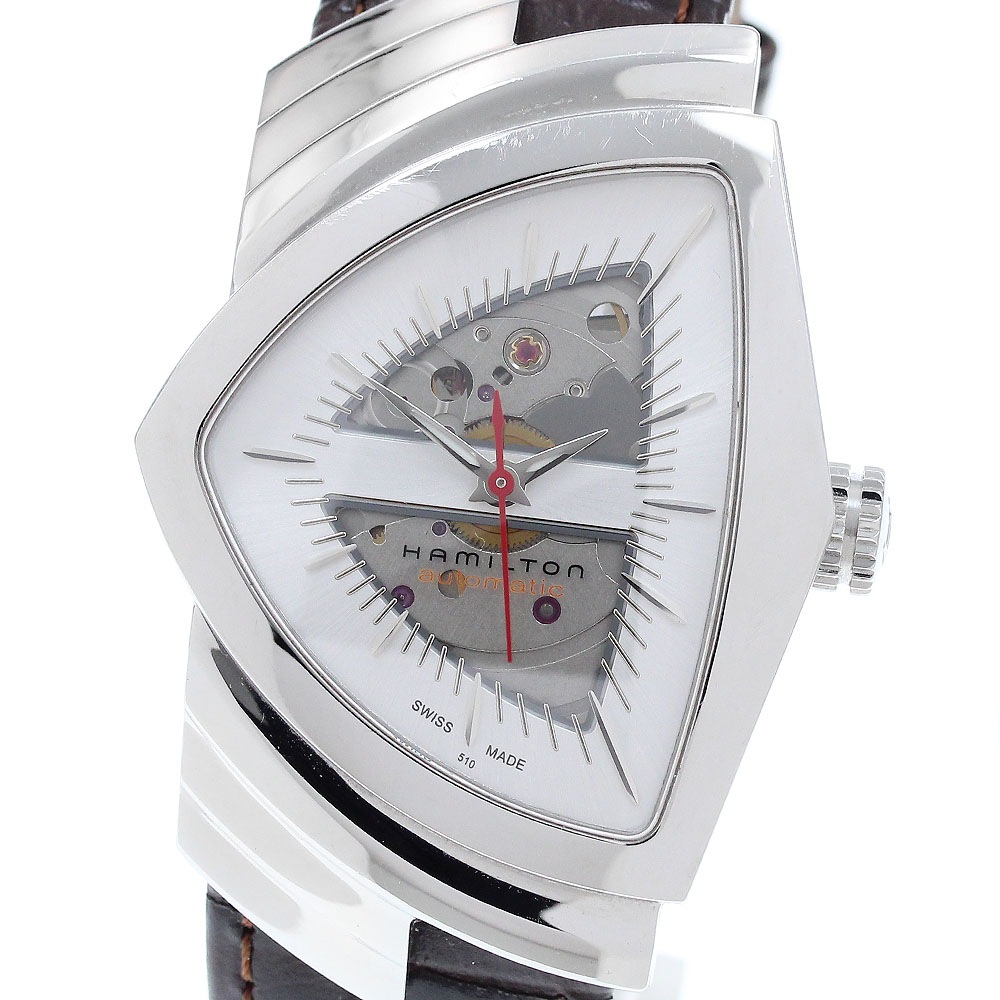ハミルトン HAMILTON H245150 ベンチュラ スケルトン 自動巻き メンズ _916220【中古】