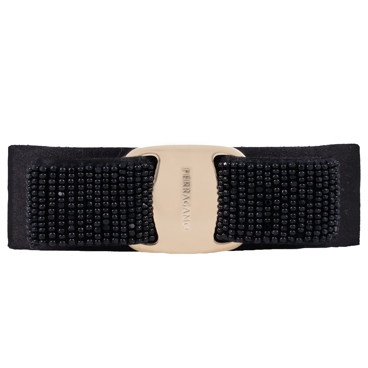 バレッタ ヘア アクセサリー ヴァラ リボン レディース ブラック 黒 771498-001