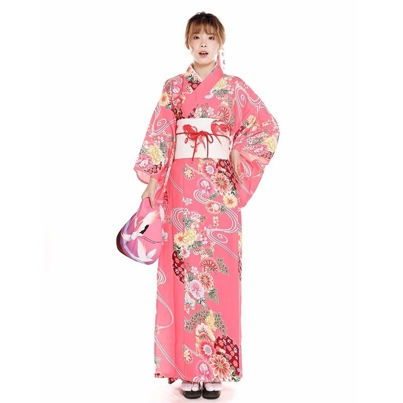 新着商品日本の着物女性用伝統礼装寿着物風合いプリント着物モディファイドはな び たいかい着物きもの振袖ふりそで浴衣ゆかた はなひ