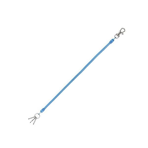 (まとめ) レイメイ藤井 コイルキーチェーン26~100cm ブルー GLK301A 1個 (×50セット) 16,401円