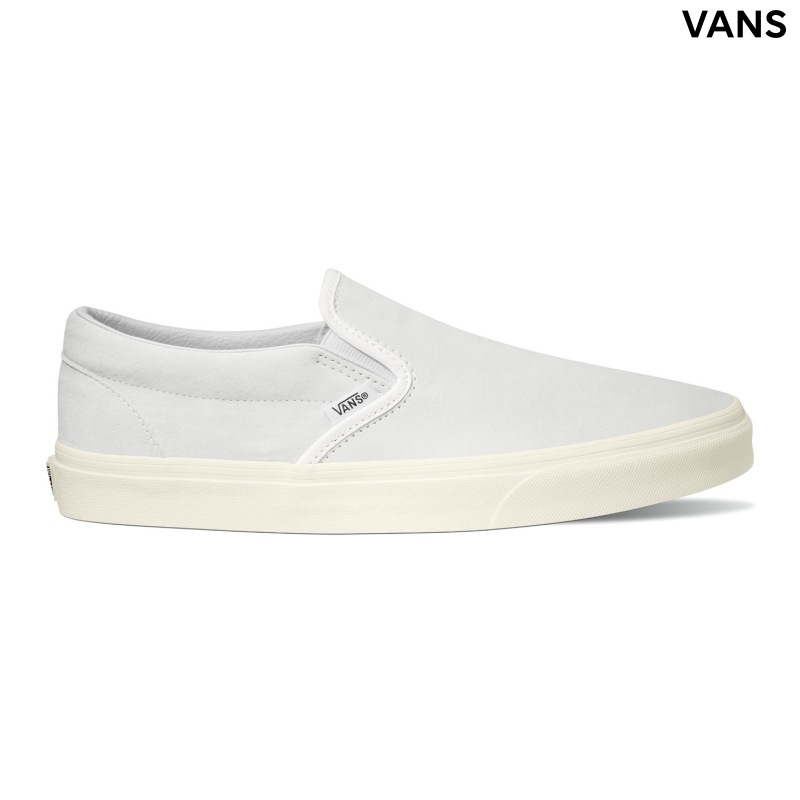 [VANS] バンズ スニーカー クラシック スリッポン / BLANC DE BLANCスリッポン