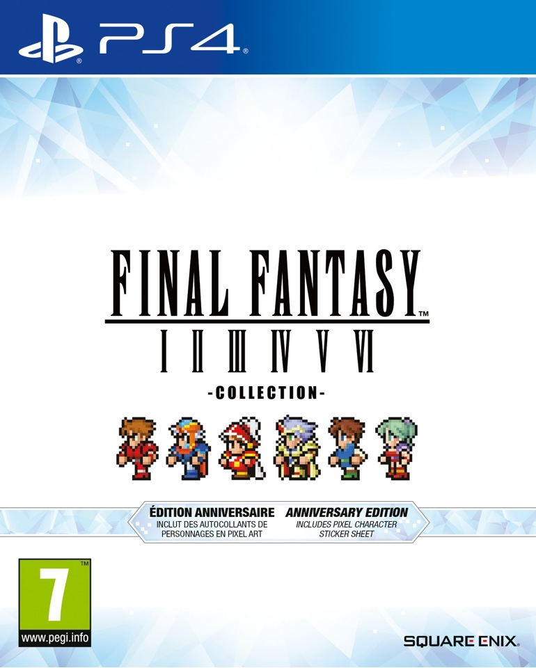 ファイナルファンタジー 1-6 ピクセル リマスター コレクション PS4 プレステ4 Pixel Remaster Collection 日本語対応 輸入版