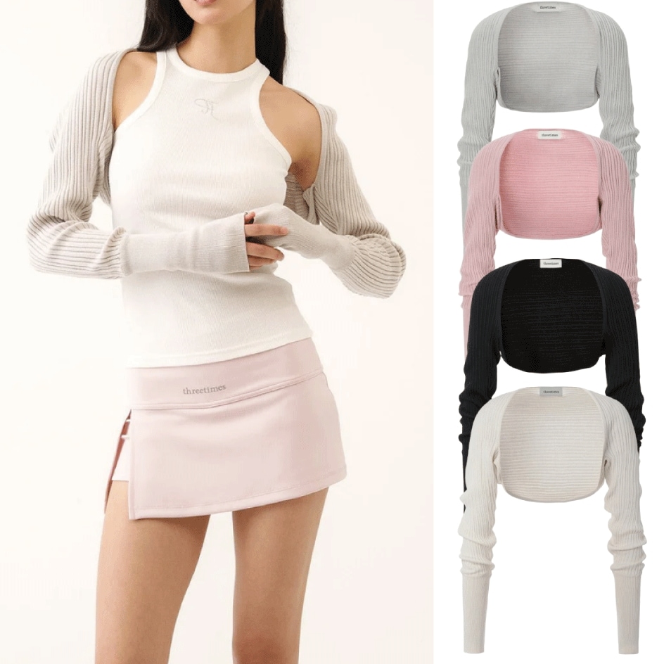 Golgi cotton bolero ボレロ カーディガン