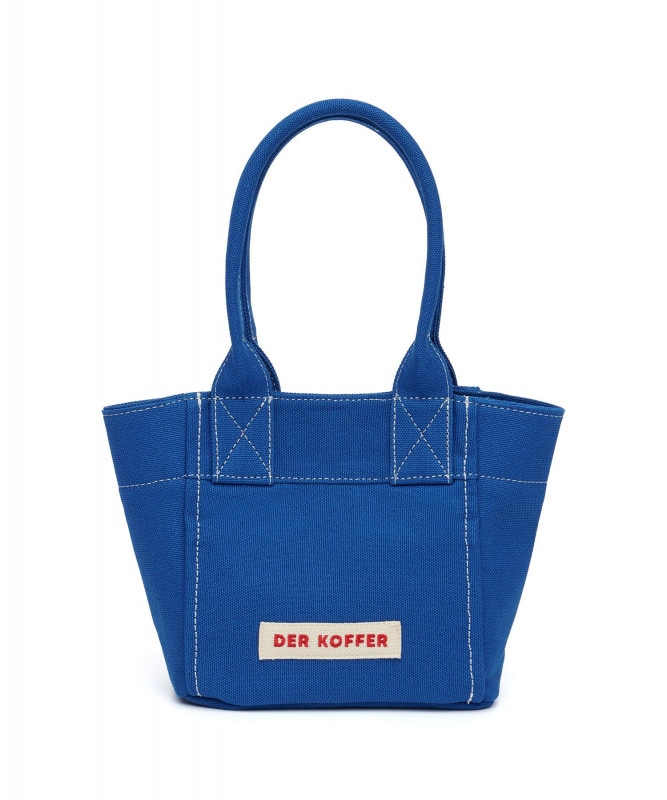 SHOPPER CANVAS MINI [BLUE]