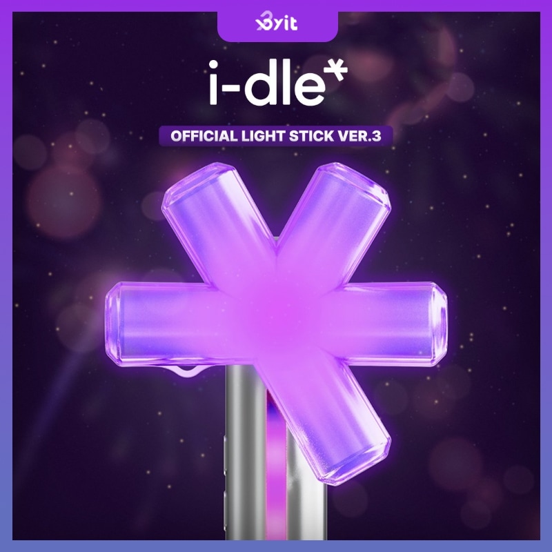 【公式】 i-dle OFFICIAL LIGHT STICK ver.3 公式 ペンライト 応援棒 正規品