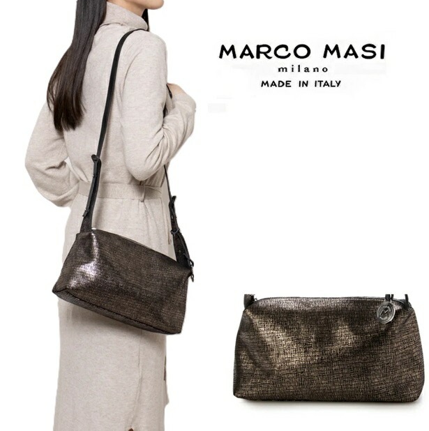 マルコマージ Marco Masi ハンドバッグ ポシェット ボディバッグ バッグ レディース イタリア製 牛革 本革 レザー トートバッグ 3656 ショルダーバッグ 2way