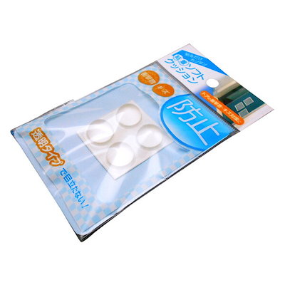 他サイト： 和気産業 CN-004 ソフトクッション φ16X7．9mm 4個入り WAKI CN004 tr-8190128 粘着の商品画像