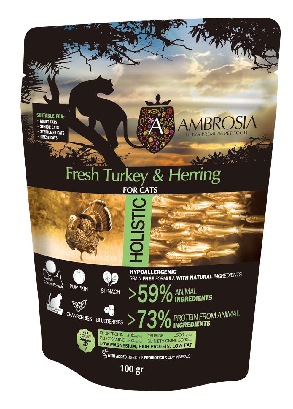 アンブロシア キャットターキー&ヘリング 5kg