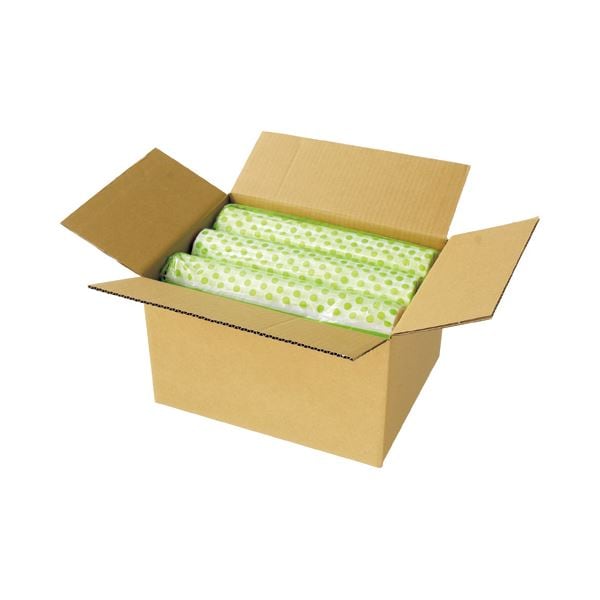 （まとめ）TANOSEE 無地ダンボール箱 PC用紙対応（M）サイズ 高さ250mm 1セット（30枚：10枚3パック） 3セット