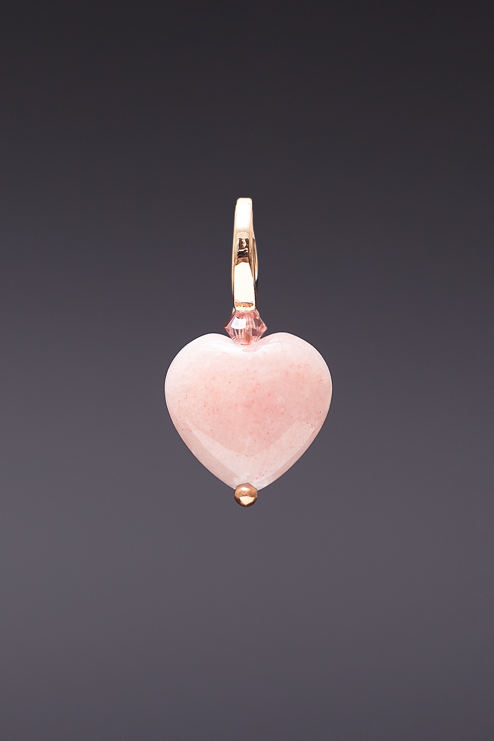 [HAZINA] Heart Pink Jade Pendant