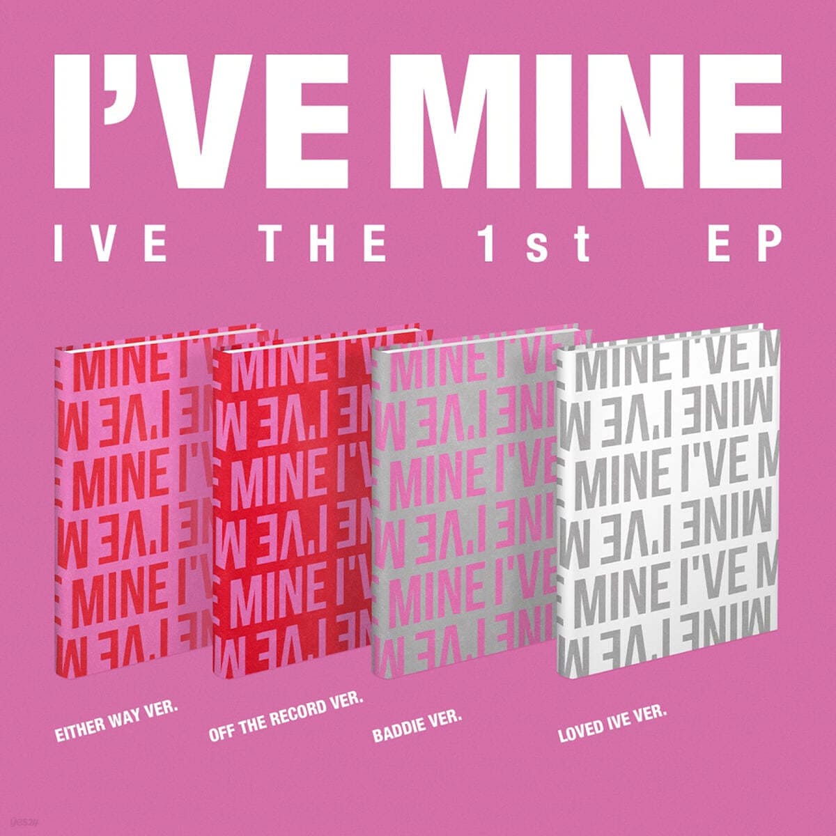[4種セット] IVE THE 1ST EP [IVE MINE] IVE アルバム / ポスター特典