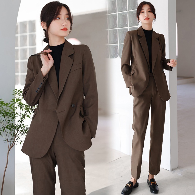 【送.料.無.料】【高.品.質 人気商品！】【急速出荷】2025初春新品 レディース スーツセット 二点セット 卒業式 ママ スーツ セットアップ 通勤 入学式 メガ割 95 5,323円