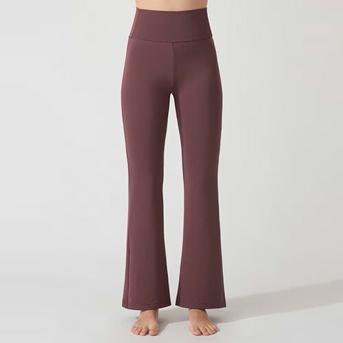 セミフレアパンツ ヨガ ウィメンズ RF-L022S-WINE