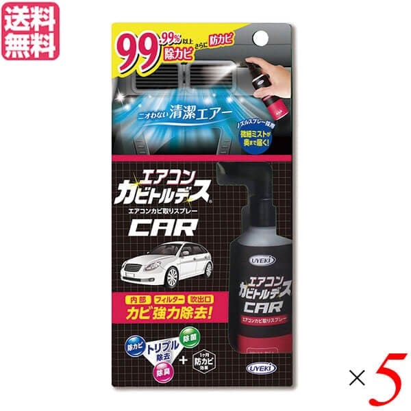 エアコンカビトルデス車用 80mL 5本セット